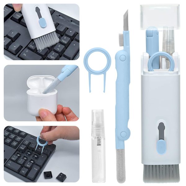 New Headset 7 In 1 Kit Scalable Keyboard Cleaner